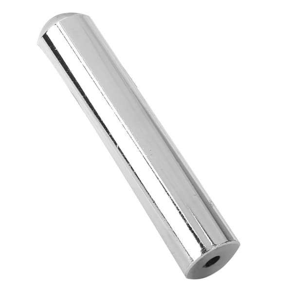 Guitar Slide i rustfrit stål, cylindrisk slider, tilbehør til musikinstrument, sølv 3.0