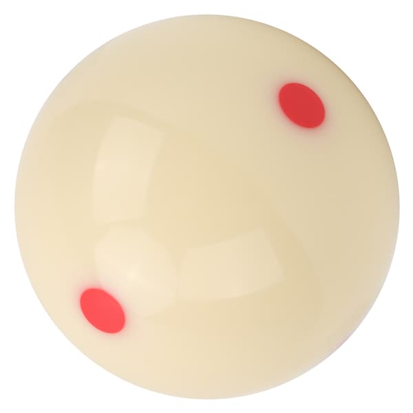 Standard træningskøbold til pool - 57,2 mm Red Dot Practice Billardtilbehør