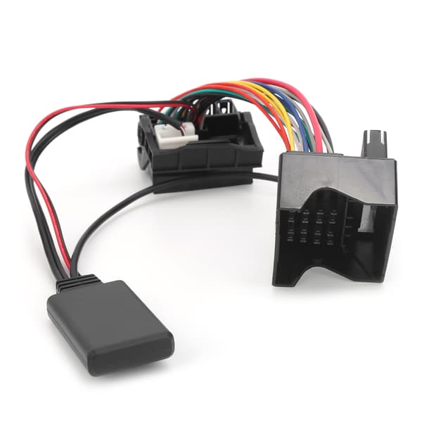 Bluetooth 5.0 AUX Autoadapteri mikrofonilla, yhteensopiva Citroen C2 C3 C4 C5 C6 kanssa
