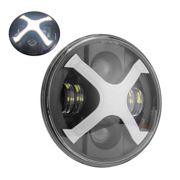 6,5 Tommer Motorcykel LED Forlygte Lampe Til CVO FLSTSE 2010 2012