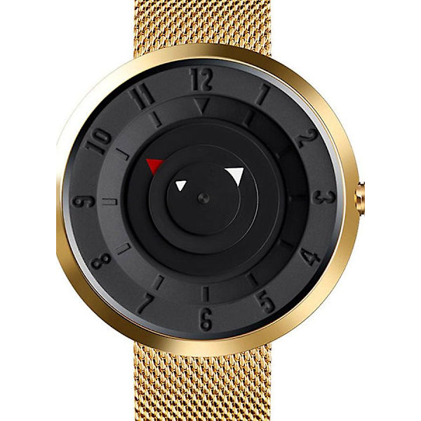 Herrmodeklocka Toppmärke Luxury Quartz Waterproof Watch 9174
