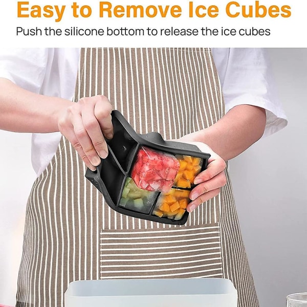 Ice Cube Molds - Stora kuber & set sfäriska form