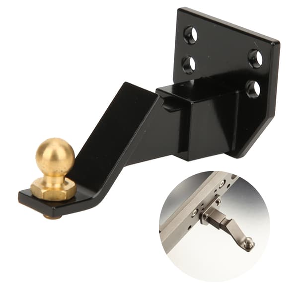 1 10 Metal Bugseringskrog Spænde Trailer Krog til D90 RC SCX10 CC01 DIY Tilbehør Sort