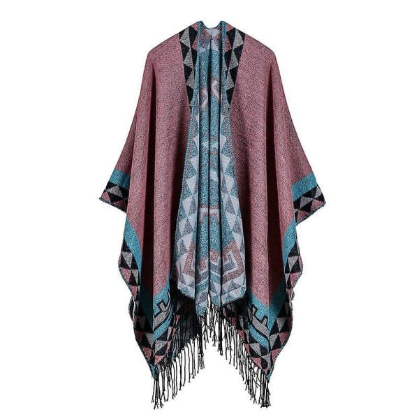 Diamond Fringe sjal för damer pink
