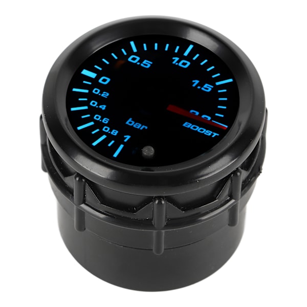 2in 52mm Turbo Boost Måler med 7 Farve LED Baggrundslys Sensor Pointer Universal til Benzin Modificerede Biler