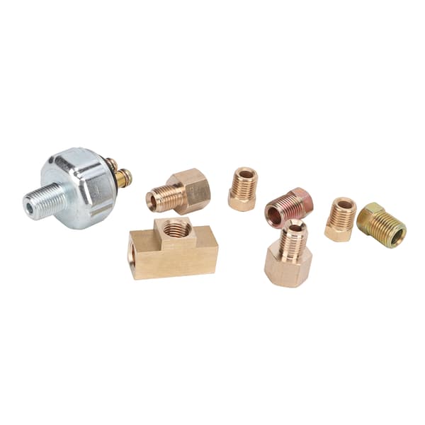 Universal ABS Metall Hydraulisk Bromsljusbrytare Kit för Bilmodifiering