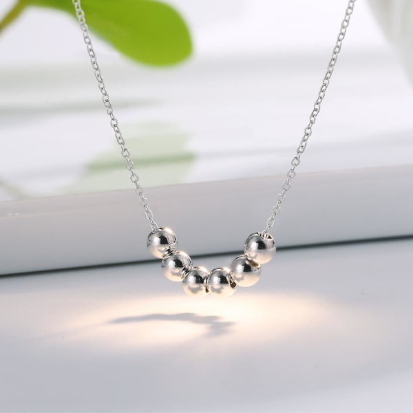 Halskjede liten blokk Choker motesmykker B1739 25