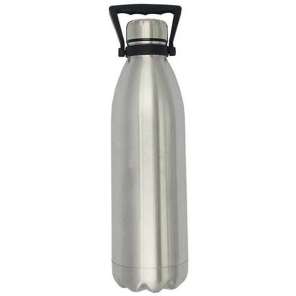 Vannflaske i rustfritt stål, lekkasjesikker isolert vannflaske, BPA-fri - isolert kullsyreflaske for sport, leir