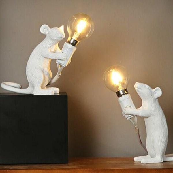 Bordlampe Museform Resin Bordlampe med sengelampe，1 stk