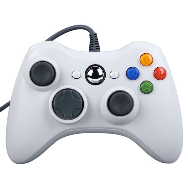 PC Kablet Controller Plug and Play Ergonomisk Design Præcis Kontrol Hvid