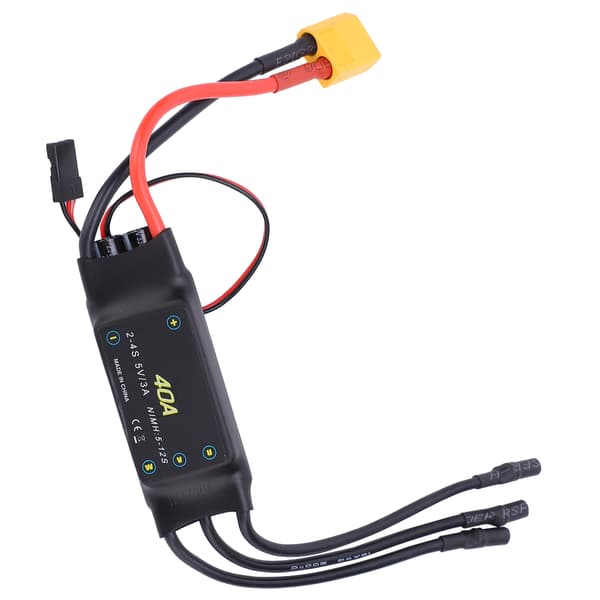 40A borstlös ESC Mini för RC-drönare flygplan fjärrkontroll