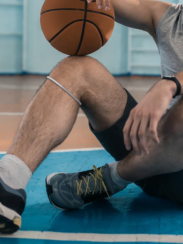 Elastisk Tynd Patella Strop Basketball Knæstøtte