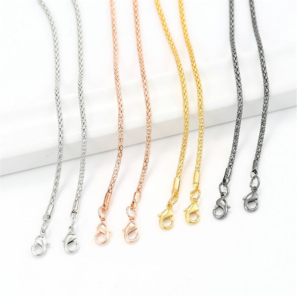 Hs Ready Stock 2-i-1 Masker Hängrep Modehalsband Face Masker Lanyard Glasögonhållare Gold