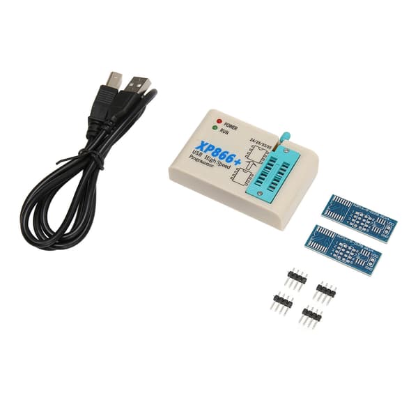 Höghastighets SPI FLASH Programmeringsmodul USB BIOS Chip Programmeringskit för 24 25 93 EEPROM