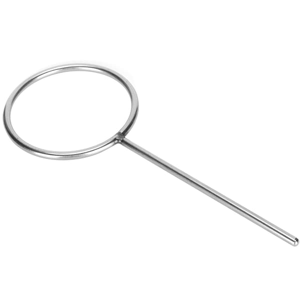 Laboratoriestøttering i rustfritt stål 100 mm 3,9 tommer, solid korrosjonsbestandig eksperimentutstyr