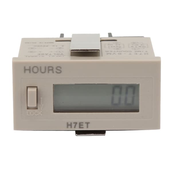 DC 5-36V H7ETBVM Digital Elektrisk Räknare Totalisator 6-siffrig LCD-display