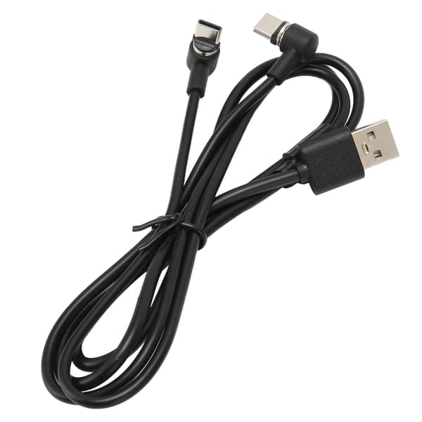 Magnetisk USB C Opladerkabel 90 Grader Dobbelt 2 i 1 Controller Oplader til PS5 PS VR2 Nintendo Switch