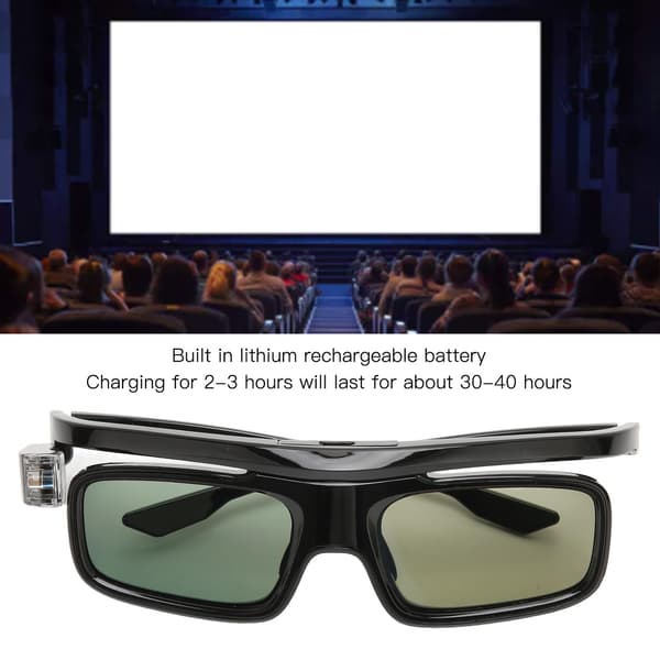 DLP Link 3D-briller USB Oppladbare 144Hz
