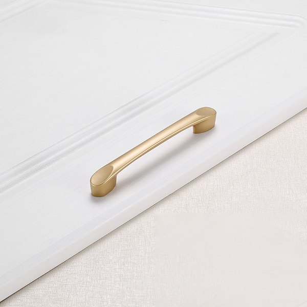 Skap garderobe gull håndtak, hjemme forbedring maskinvare håndtak, skap håndtak（192mm）