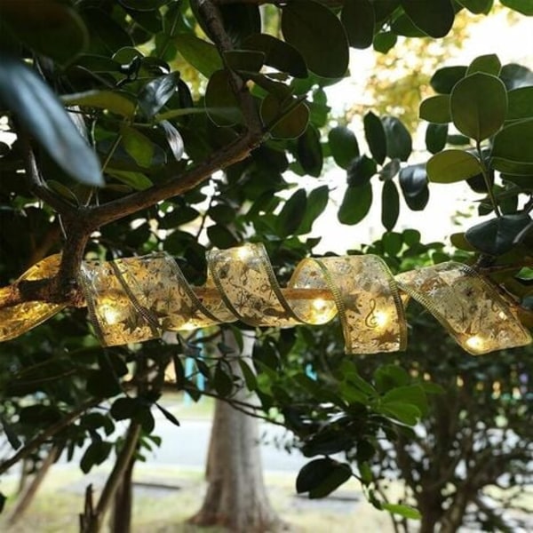 16,4 fod 50 LED julesnore, Fairy Seasonal String Lights, batteridrevet (ikke inkluderet), til bryllupsdel