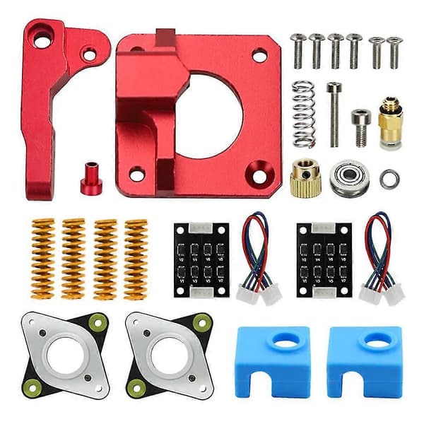 3D-printerdele Mk8 ekstruder aluminiumsblok Bowden-ekstruder 1,75 mm filament 1