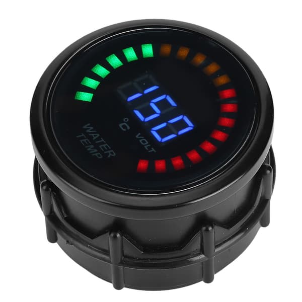 Digital LED Bil Vattentemperaturmätare 52mm 20-150 Grader Celsius 12V Auto Sensor