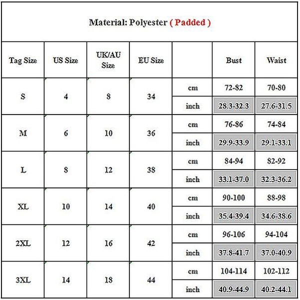 naisten set pehmustetut rintaliivit Push Up uimapuku uimapuku riimu uima-asut Rantavaatteet Black Yellow XL