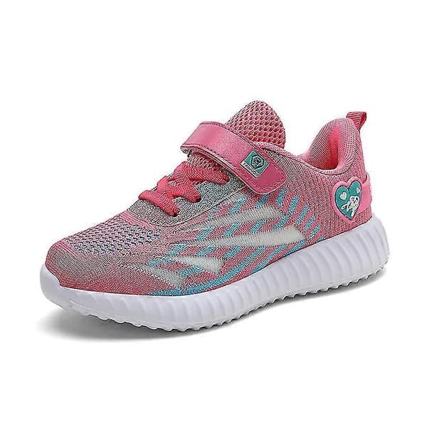 Piger Sneakers Åndbare Børneløbesko Mode Sportssko 3A8097