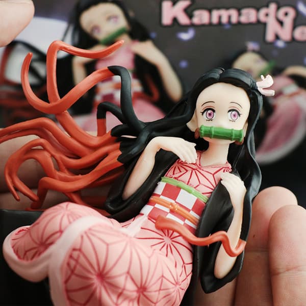 Animefigur Liggande Modell Staty Leksaker Anime Samlarfigur Docka Bilprydnad Presenter för Animefans