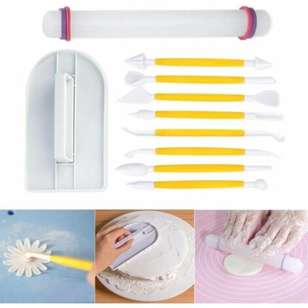 Sugarcraft Fondant Cutter Tool Set