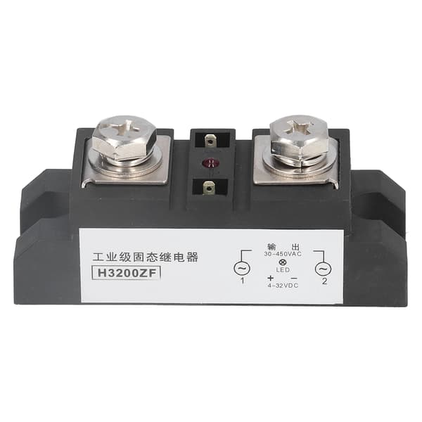 200A Industriel SSR Solid State Relæ 4-32VDC Input 30-450VAC Output 2500V Isolationsspænding
