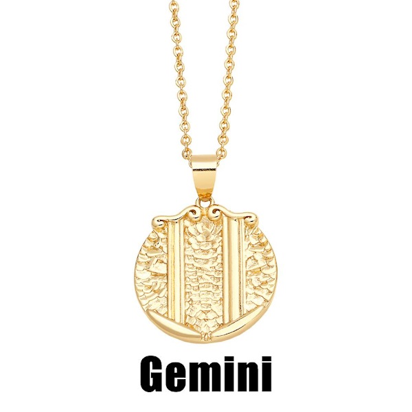Halskæde Vintage Zircon Constellation Modesmykker Ac8505 Sagittarius