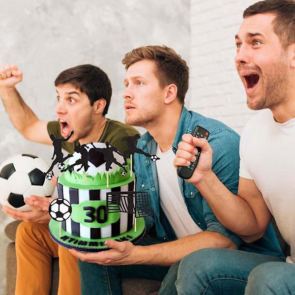 6st VM fotboll Cupcake Toppers 2022