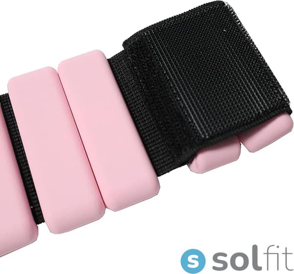 Håndledsvægte Ankelvægte 2 Stykker 450 Gram Lyserød til Træningsstyrke Pink