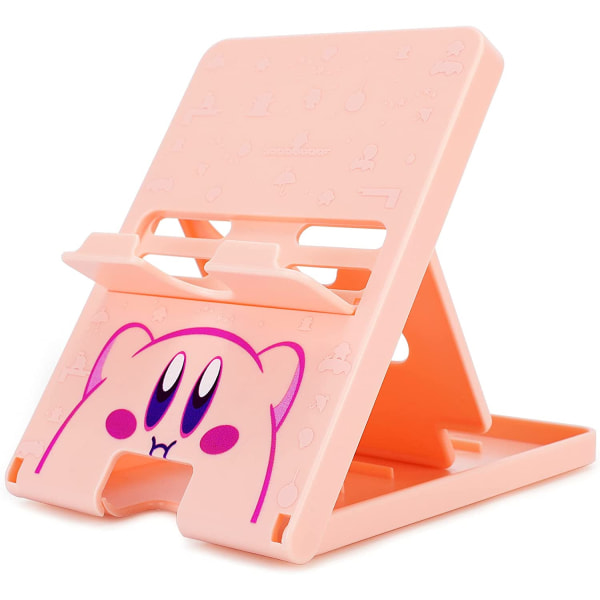 Söpö kytkinteline Nintendolle, Pink Kawaii Anime Switch Lite -teline, säädettävä taitettava kannettava kompakti peliteline