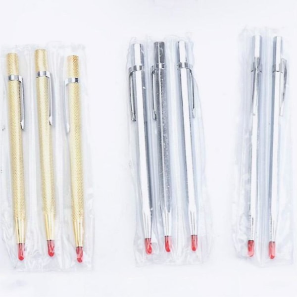 Yanjing Gulvflise Pen Type Carbide Flise Marker (sølv Fin)