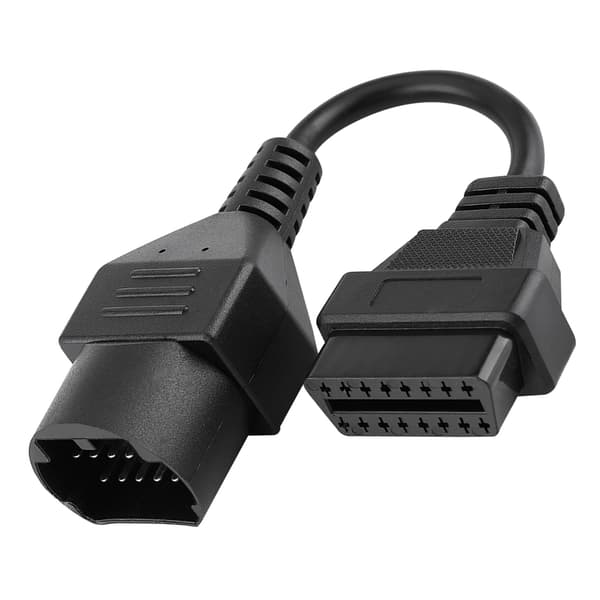 17-pins til 16-pins OBD2 Adapterkabel Diagnostisk Skannerkabel for Mazda