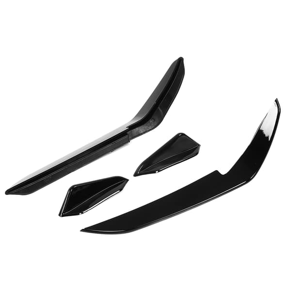 Blank Sort Front Bumper Aero Kit MK7.5 R 2017 2020 Bilspoiler Erstatning