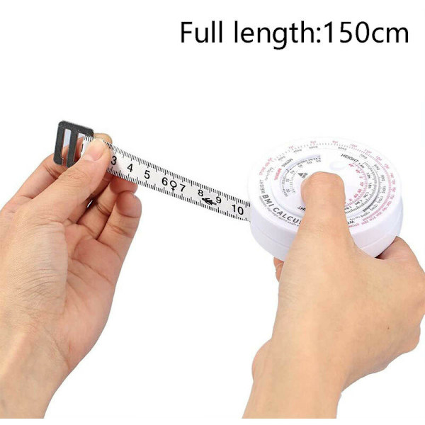 150 cm band ?? mäta automatiska teleskopiska Människokroppsmått Tape ?? mäta