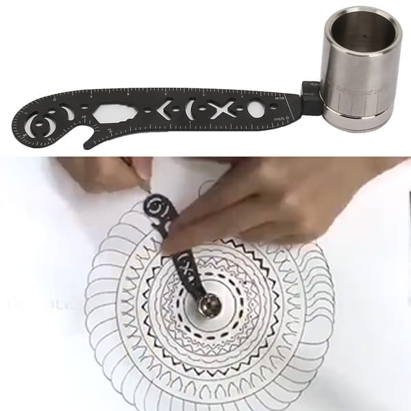 Magnetisk Sirkelmåler - Multifunksjonsmalingsverktøy