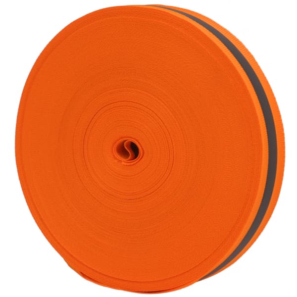 Reflekterande Fluorescerande Orange Band Mjukt Hållbart Flexibelt för Nattsäkerhet