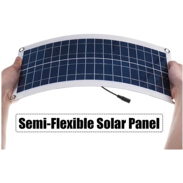 Polykrystallinsk solcellepanel -20W fleksibel polykrystallinsk solcellepanel dobbel USB solcellelader