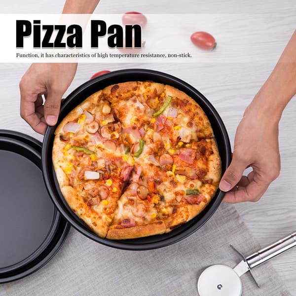 Non-stick rund pizzaplåt 15 cm