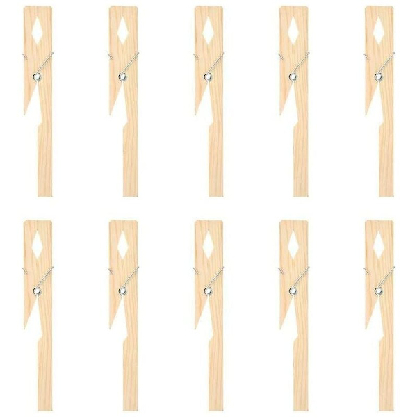 Trä provrörsklämma J6406 typ 18cm kemikaliehållare experimentell utrustning bambu glasrörsklämma