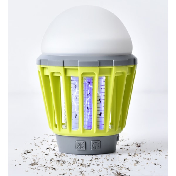 USB Mosquito Killer Husholdnings Indendørs Stille Mosquito Sugning og Flue Killer Lampe (grøn),