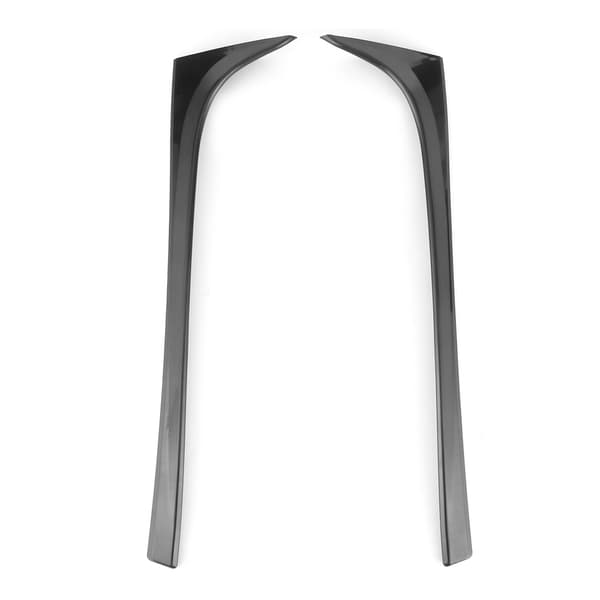 Bil Bakrute Spoiler Sidevinge Trim Tilbehør for MK7 MK7.5 2014-2018 Gloss Sort