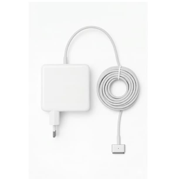 60W kompatibel med MagSafe Gen 2 – Macbook erstatningslader White white