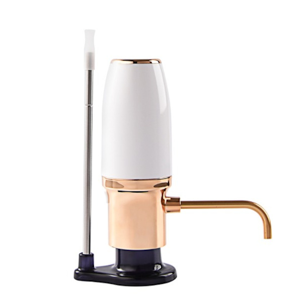 Elektrisk Vinkaraffel Hurtig Smart Vin Elektronisk Karaffel Vindispenser ([ABS] Champagne Farve-Silicone Kateter),