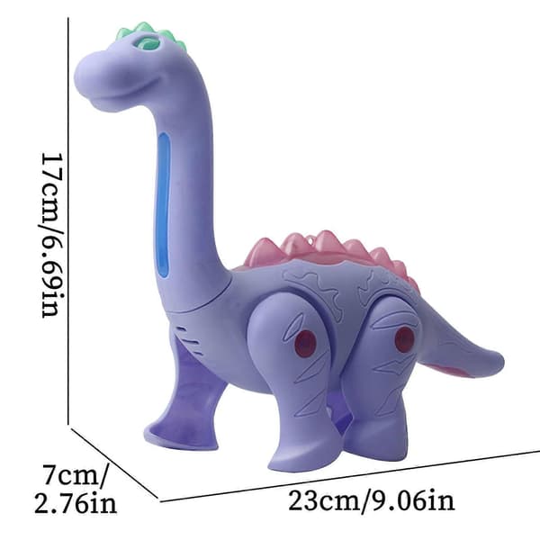 Snor dinosaur tæppe legetøj simulation dyr glødende musikalsk legetøjsmodel