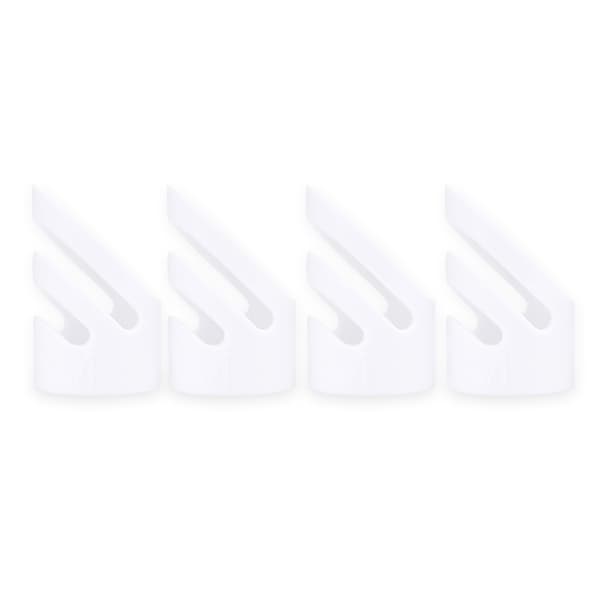 4 st Plast DIY Fingerskydd Plektrum för Gitarr Bas Ukulele Mandolin